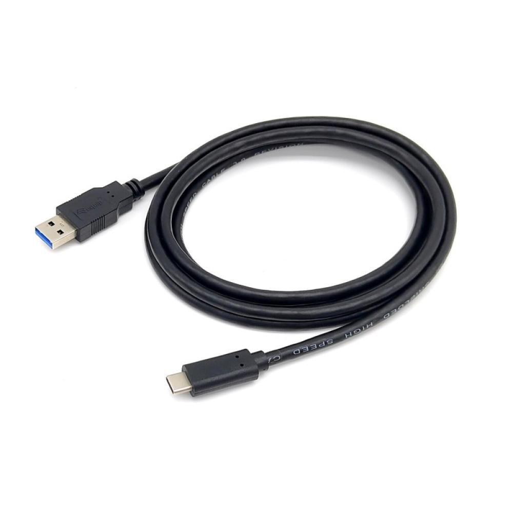 Equip - 128344 Cable USB 3.2 Gen 1 C a A , M/M , 2,0m, 5Gbps, Negro