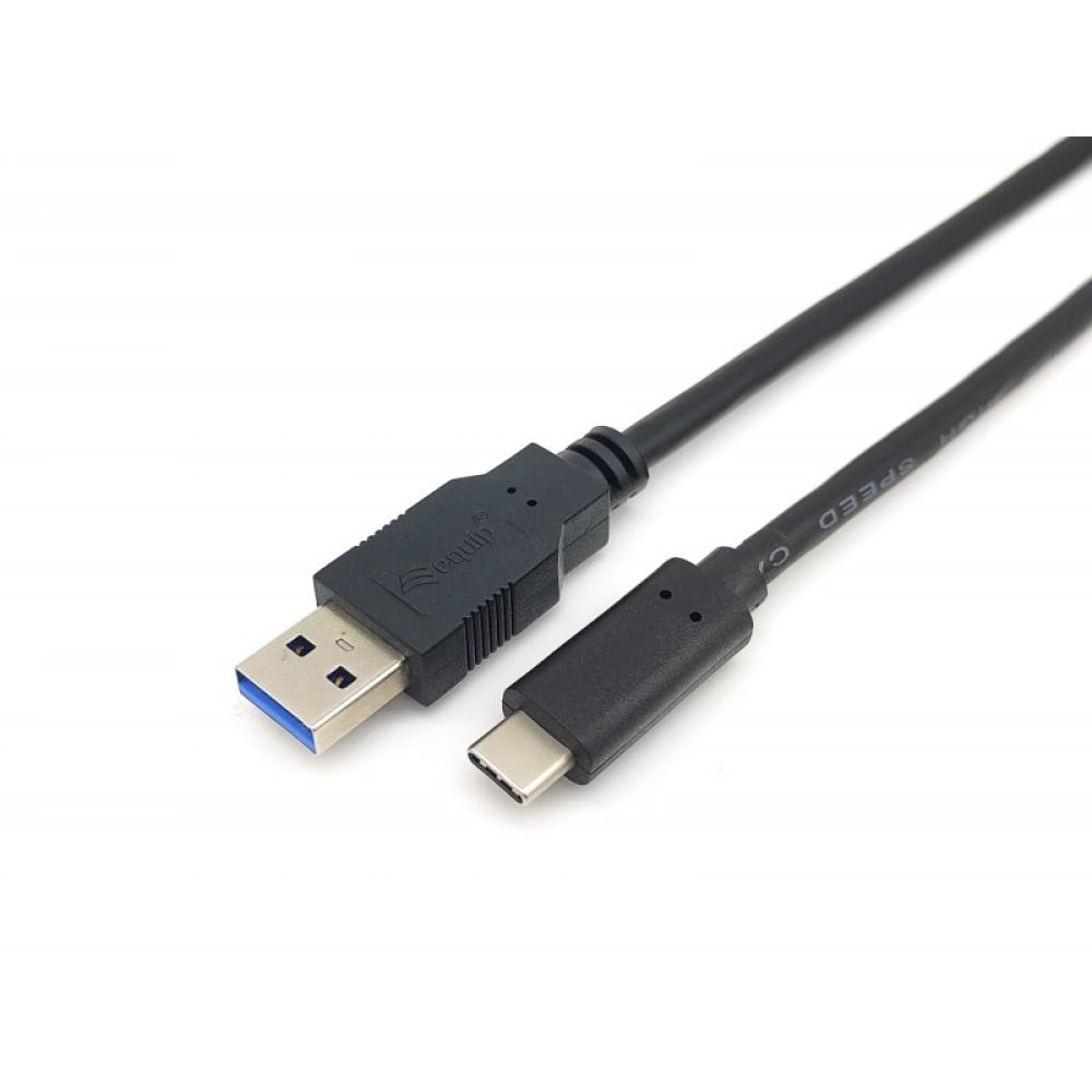 Equip - 128344 Cable USB 3.2 Gen 1 C a A , M/M , 2,0m, 5Gbps, Negro