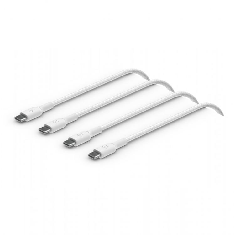 Belkin - CAB004BT1MWH2PK cable USB USB 2.0 1 m USB C Blanco
