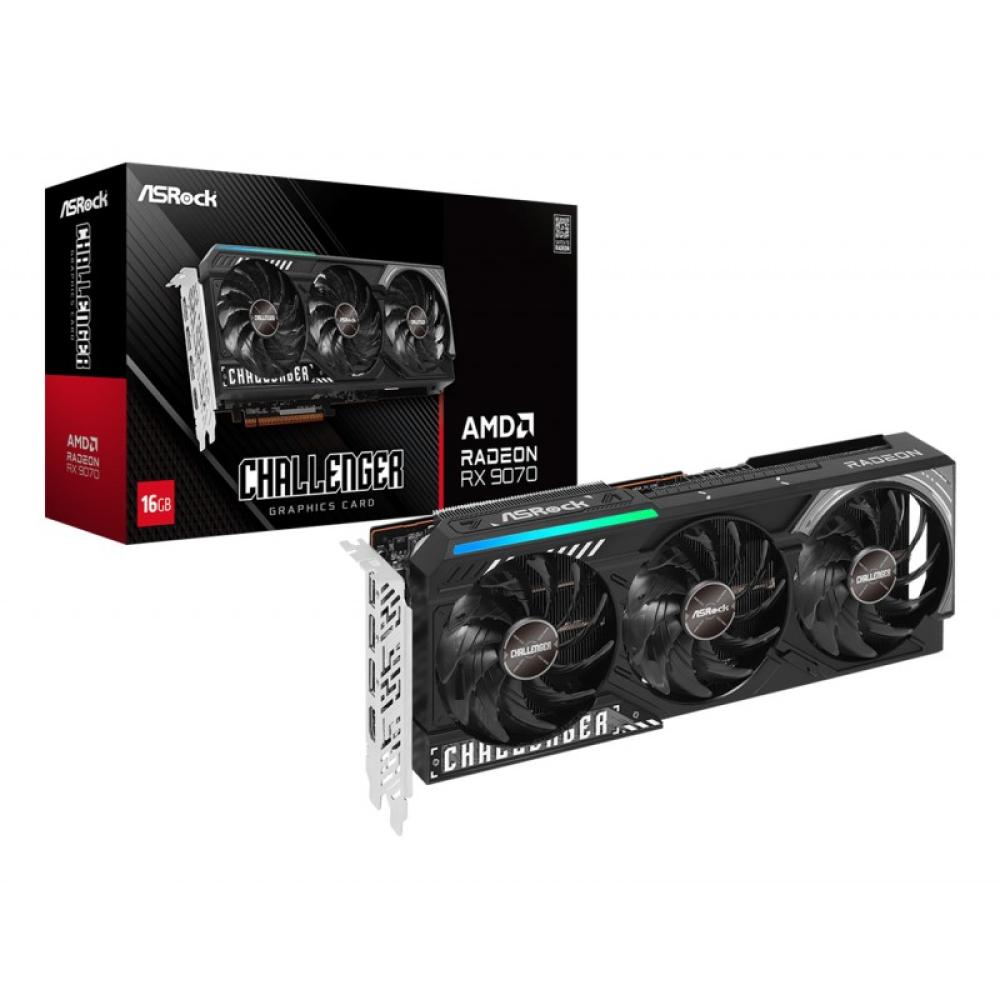 Asrock - Radeon RX 9070 Challenger 16GB AMD GDDR6