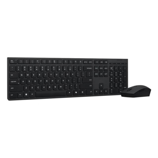 Lenovo - 4X31R64357 teclado Ratón incluido Oficina RF Wireless + Bluetooth QWERTY Español Gris