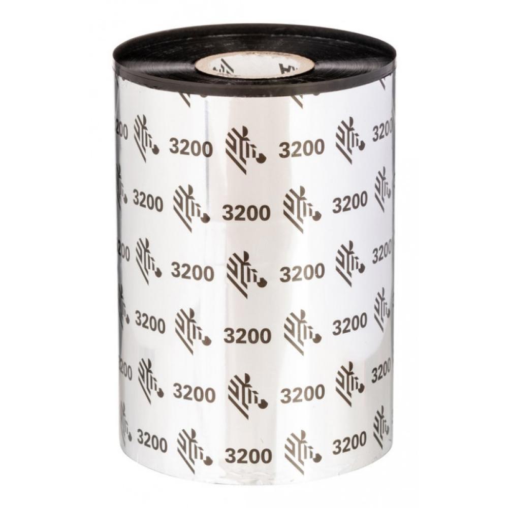 Zebra - 3200 Wax/Resin cinta térmica 74 m Negro - 03200GS06407