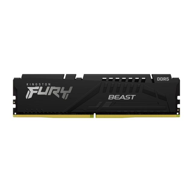 Kingston Technology - FURY Beast 16GB 5600MT/s DDR5 CL40 DIMM Black