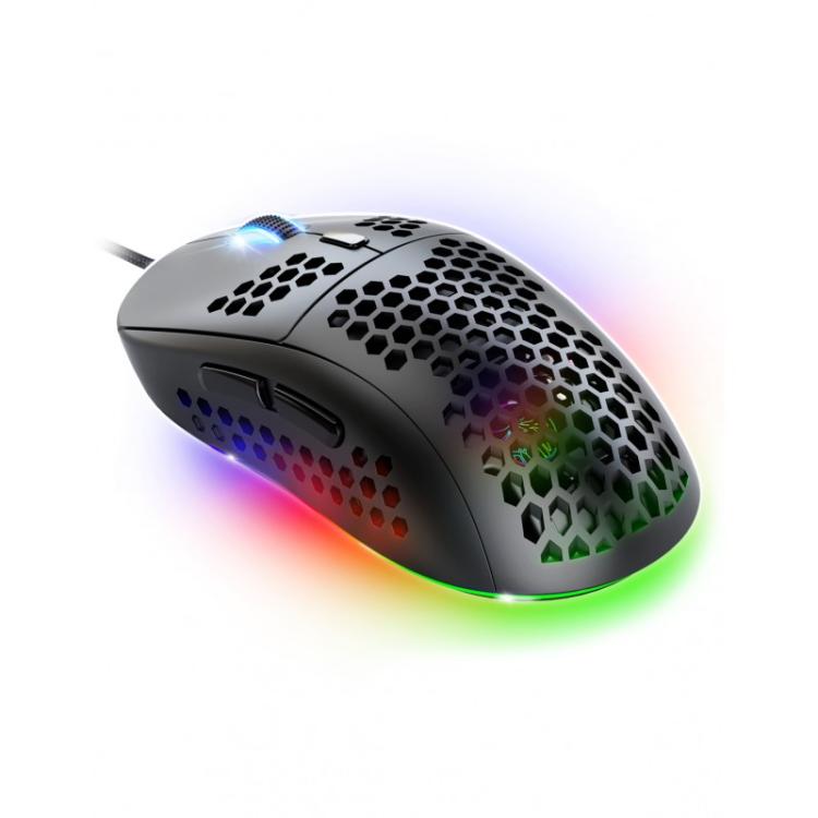 Spirit of Gamer - PRO-M4 DARK ratón Juego mano derecha USB tipo A Óptico 12800 DPI