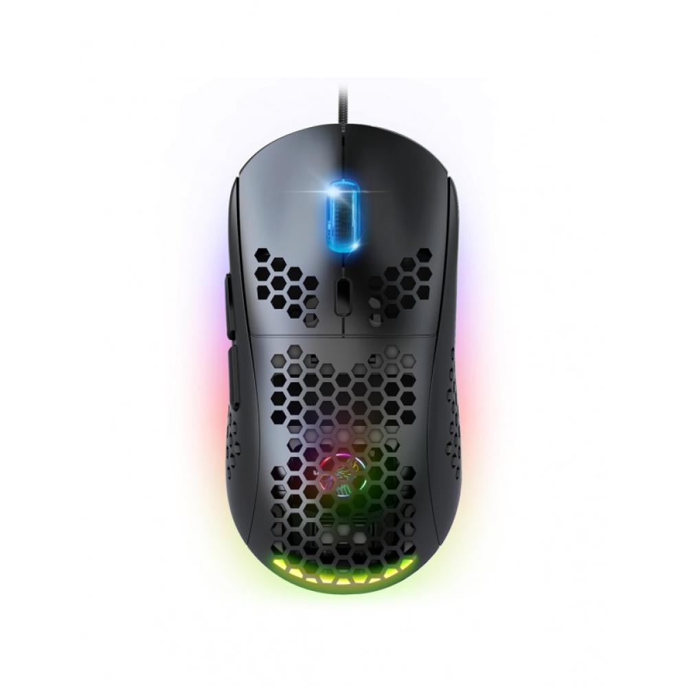 Spirit of Gamer - PRO-M4 DARK ratón Juego mano derecha USB tipo A Óptico 12800 DPI