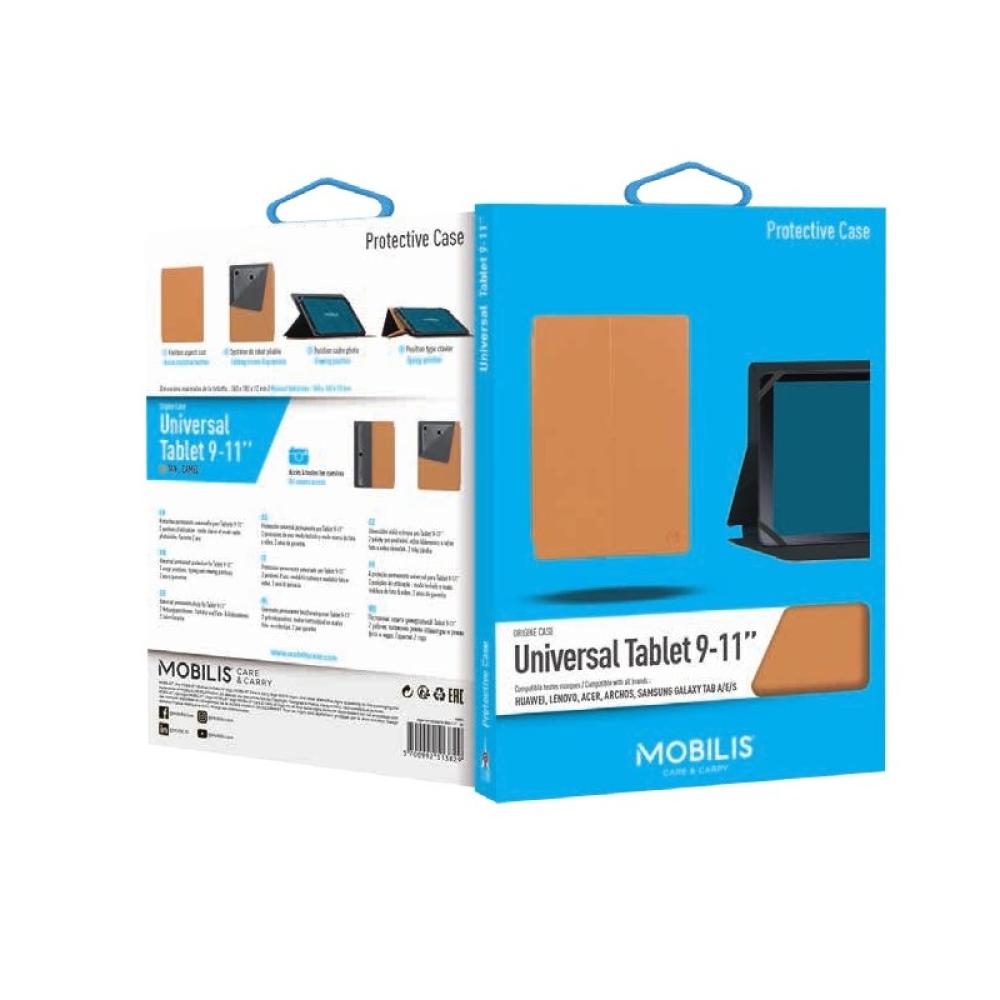 Mobilis - 048017 funda para tablet 27,9 cm (11") Folio Bronceado