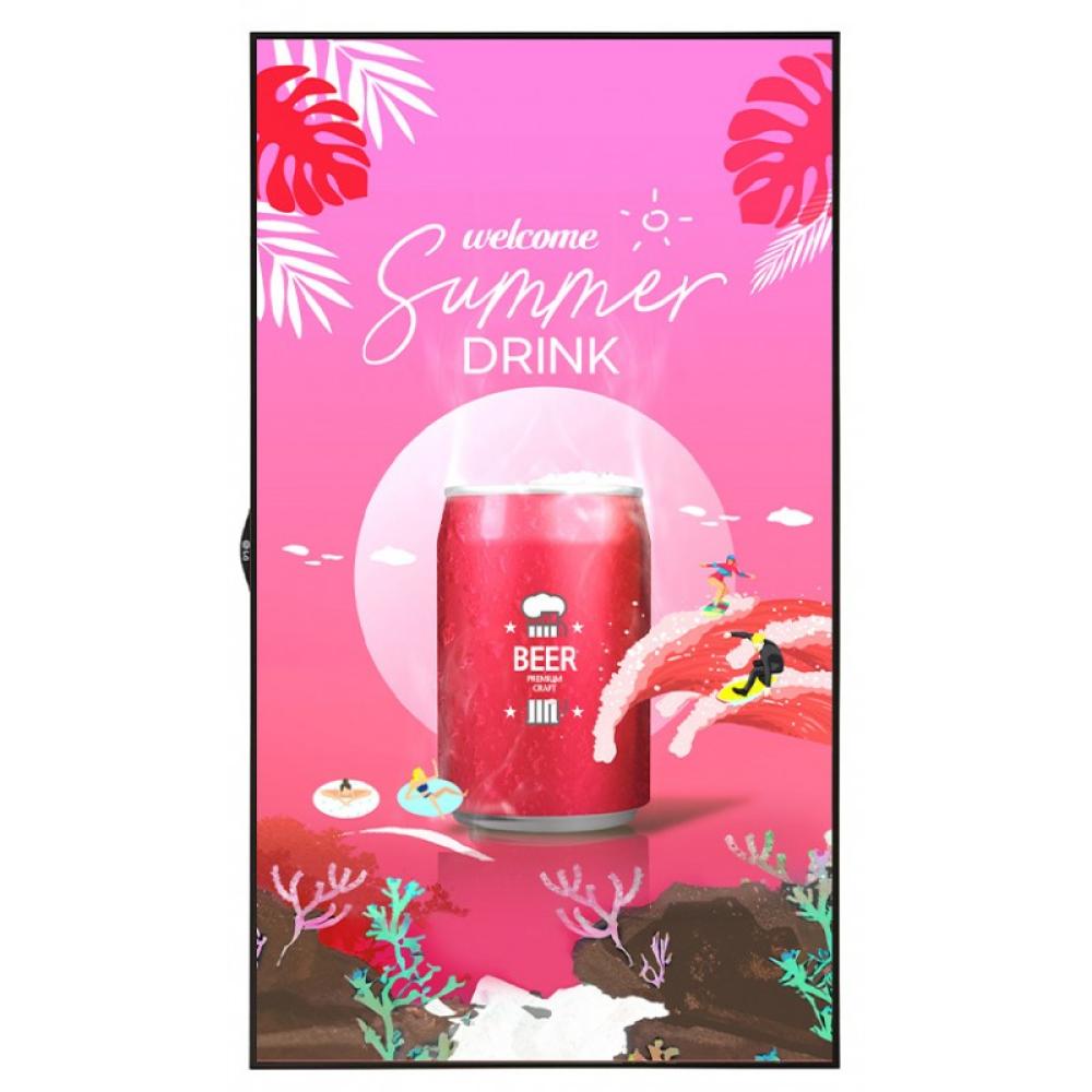 LG - 75XS4P-B.AEU pantalla de señalización Pantalla plana para señalización digital 190,5 cm (75") LED 4000 cd / m² UHD+ Negro W