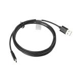 Lanberg - CA-USBO-10CC-0018-BK cable USB USB 2.0 1,8 m USB A USB C Negro