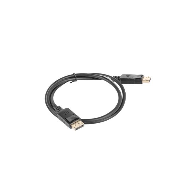 Lanberg - CA-DPDP-10CC-0010-BK cable DisplayPort 1 m Negro