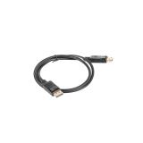 Lanberg - CA-DPDP-10CC-0010-BK cable DisplayPort 1 m Negro
