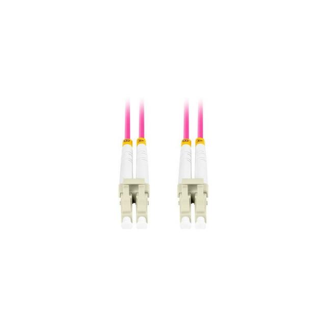 Lanberg - FO-LULU-MD41-0005-VT Cable de fibra óptica e InfiniBand 0,5 m LC LC/UPC Violeta