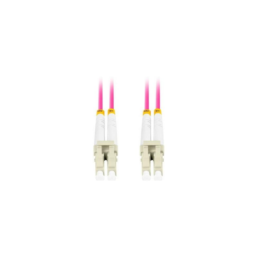 Lanberg - FO-LULU-MD41-0005-VT Cable de fibra óptica e InfiniBand 0,5 m LC LC/UPC Violeta
