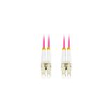Lanberg - FO-LULU-MD41-0005-VT Cable de fibra óptica e InfiniBand 0,5 m LC LC/UPC Violeta