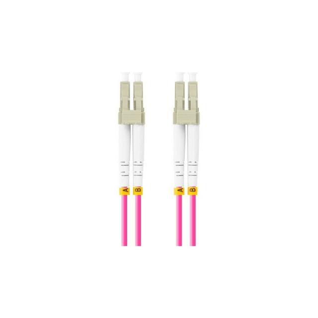 Lanberg - FO-LULU-MD41-0005-VT Cable de fibra óptica e InfiniBand 0,5 m LC LC/UPC Violeta