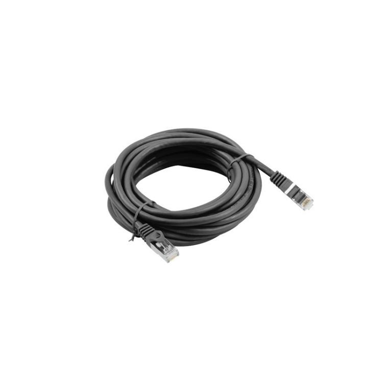 Lanberg - PCF6-10CC-0500-BK cable de red Negro 5 m Cat6 F/UTP (FTP)