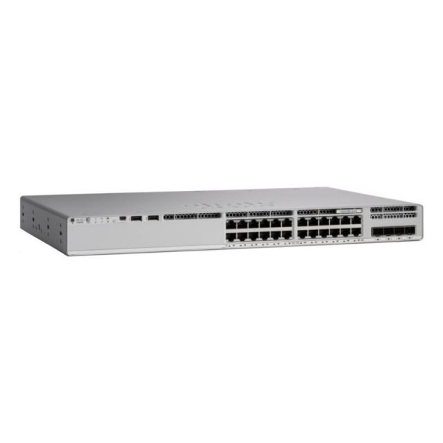 Cisco - Catalyst C9200L Gestionado L3 Gigabit Ethernet (10/100/1000) Energía sobre Ethernet (PoE) Gris