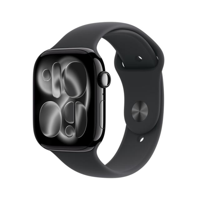 Apple - Watch Series 11 OLED 46 mm Digital 416 x 496 Pixeles Pantalla táctil Negro Wifi GPS (satélite) - MEUW4QL/A
