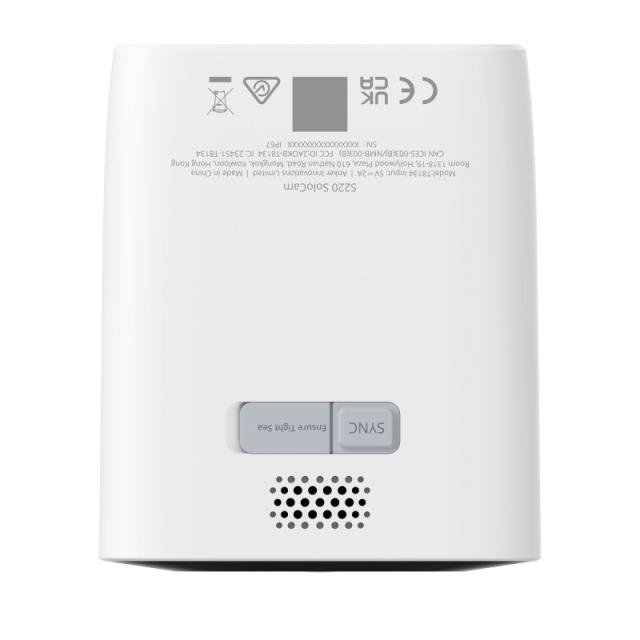 Eufy - Security SoloCam S220, Camara vigilancia WiFi Exterior, Camara vigilancia WiFi Exterior Solar,2K resolución, IP67, nessun