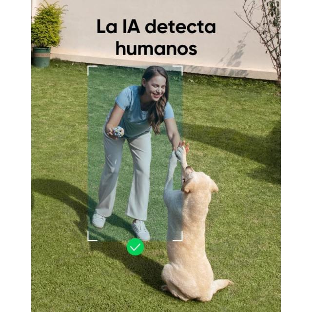 Eufy - Security SoloCam S220, Camara vigilancia WiFi Exterior, Camara vigilancia WiFi Exterior Solar,2K resolución, IP67, nessun