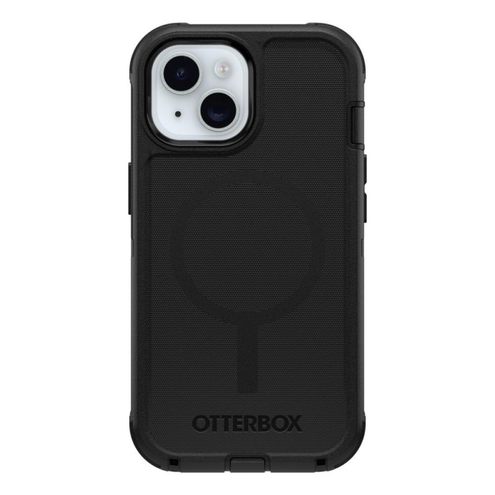 OtterBox - Defender Series para MagSafe para Apple iPhone 16e/15/14/13, negro - Sin caja retail