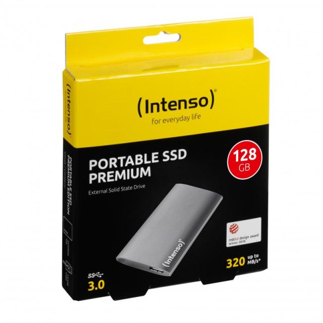 Intenso - 128GB Premium USB tipo A 3.2 Gen 1 (3.1 Gen 1) Antracita