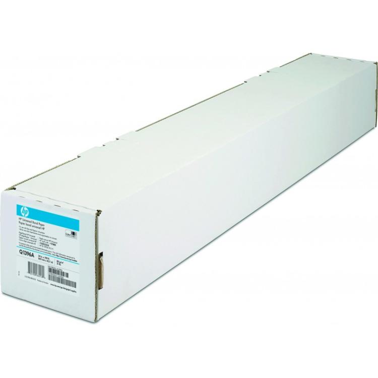 HP - Universal Bond Paper-610 mm x 45.7 m (24 in x 150 ft) papel para impresora de inyección de tinta Mate