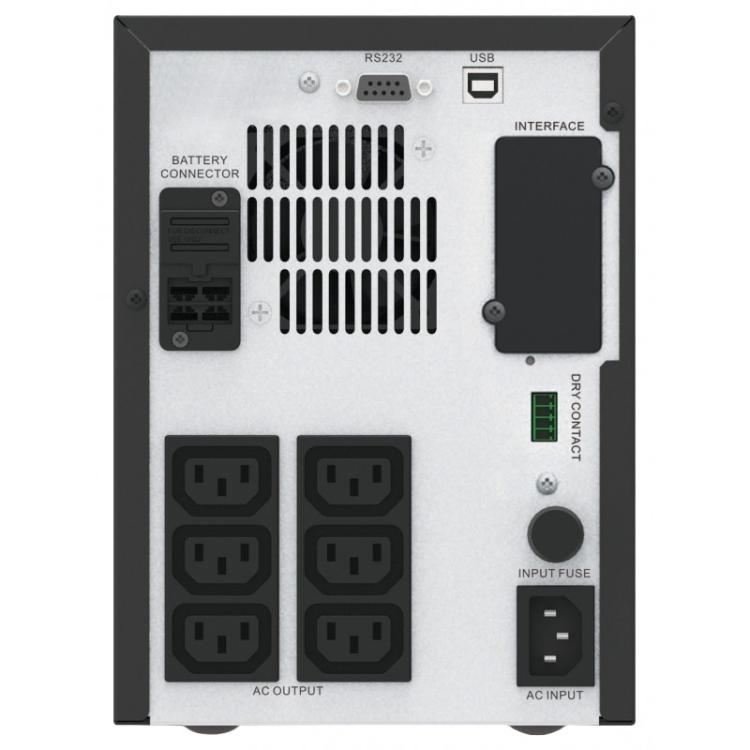 APC - Easy UPS SMV sistema de alimentación ininterrumpida (UPS) Línea interactiva 1,5 kVA 1050 W 6 salidas AC