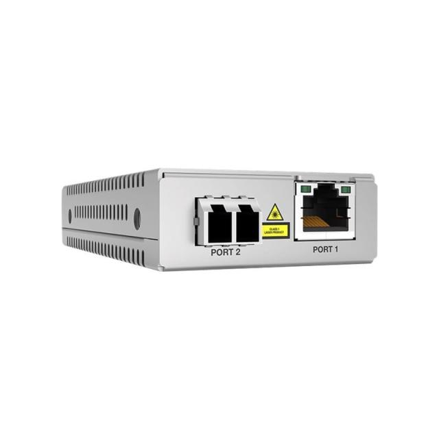 Allied Telesis - AT-MMC2000LX/LC-TAA-60 convertidor de medio 1000 Mbit/s 1310 nm Monomodo Gris