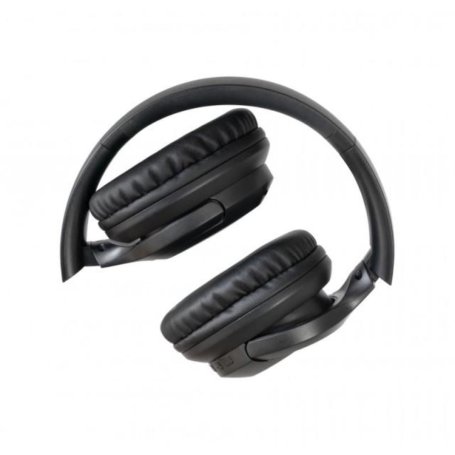 Fonestar - AURIS-BT auricular y casco Auriculares Inalámbrico y alámbrico Diadema Llamadas/Música Bluetooth Negro
