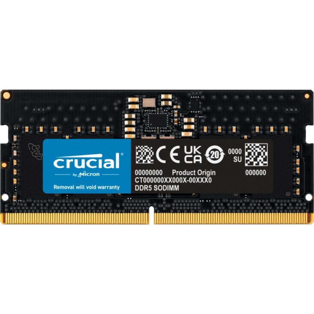 Crucial - CT8G56C46S5 módulo de memoria 8 GB 1 x 8 GB DDR5 262-pin SO-DIMM ECC