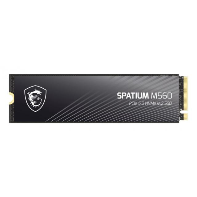 MSI - Spatium M560 PCIE 5.0 NVME M.2 2 TB PCI Express 5.0 3D NAND