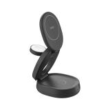 Belkin - WIZ034KQBK cargador de dispositivo móvil Auriculares, Smartphone, Reloj inteligente Negro USB Cargador inalámbrico Carg
