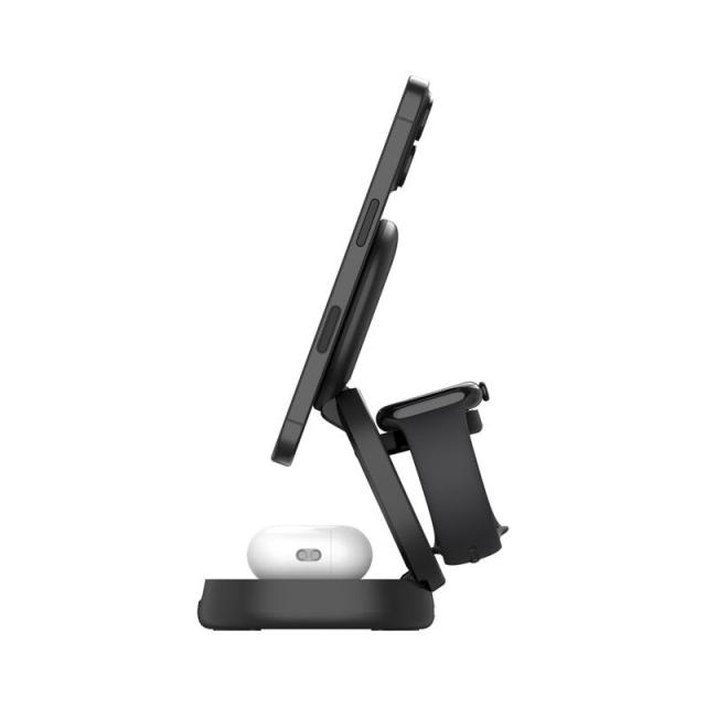 Belkin - WIZ034KQBK cargador de dispositivo móvil Auriculares, Smartphone, Reloj inteligente Negro USB Cargador inalámbrico Carg