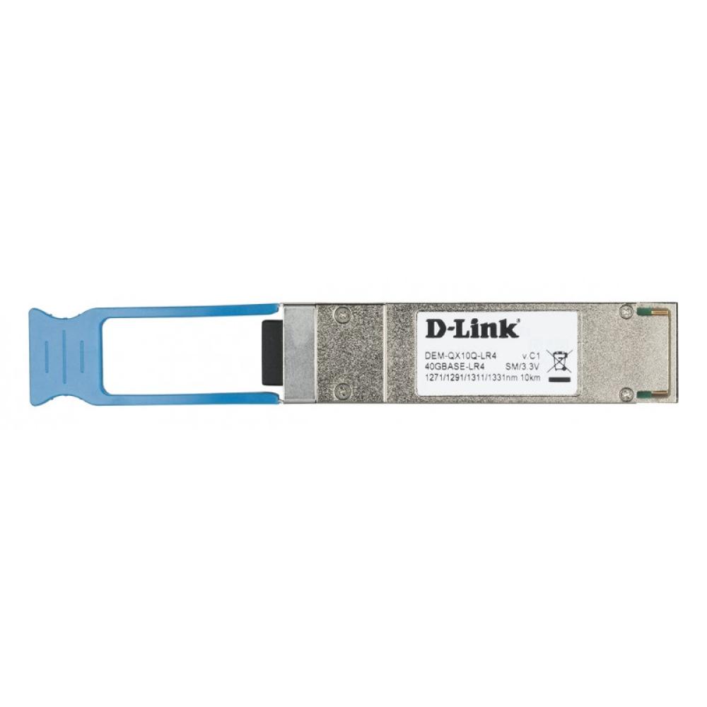D-Link - DEM-QX10Q-LR4 red modulo transceptor Fibra óptica 40000 Mbit/s QSFP+ 1310 nm