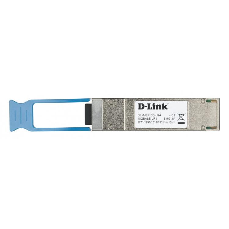 D-Link - DEM-QX10Q-LR4 red modulo transceptor Fibra óptica 40000 Mbit/s QSFP+ 1310 nm