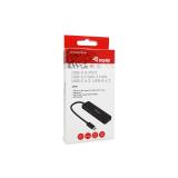 Equip - 128966 hub de interfaz USB 3.2 Gen 2 (3.1 Gen 2) Type-C 10000 Mbit/s Negro
