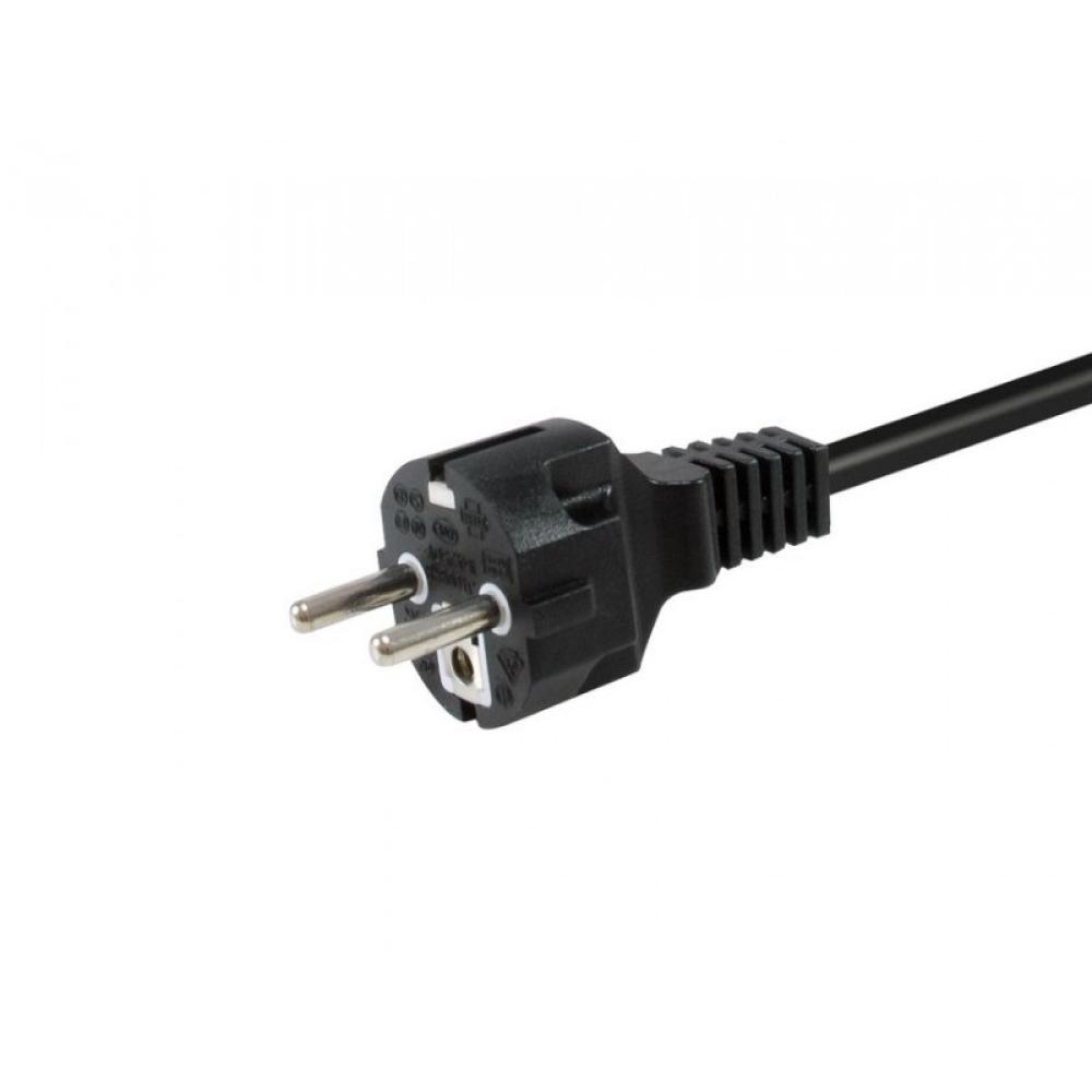 Equip - 112180 cable de transmisión Negro 1,8 m CEE7/7 CEE7/3