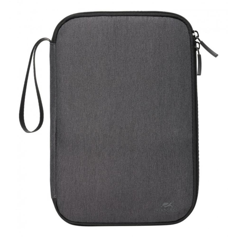 Rivacase - Suzuka organizador personal Poliéster, Tereftalato de polietileno reciclado (rPET) Gris