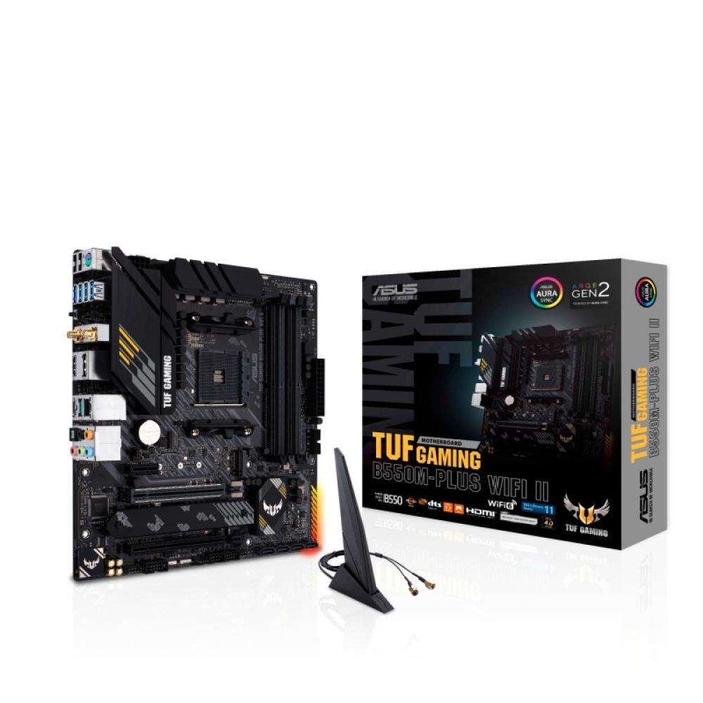 ASUS - TUF GAMING B550M-PLUS WIFI II AMD B550 Zócalo AM4 micro ATX