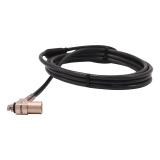 DICOTA - D31831 cable antirrobo Negro, Plata 2 m