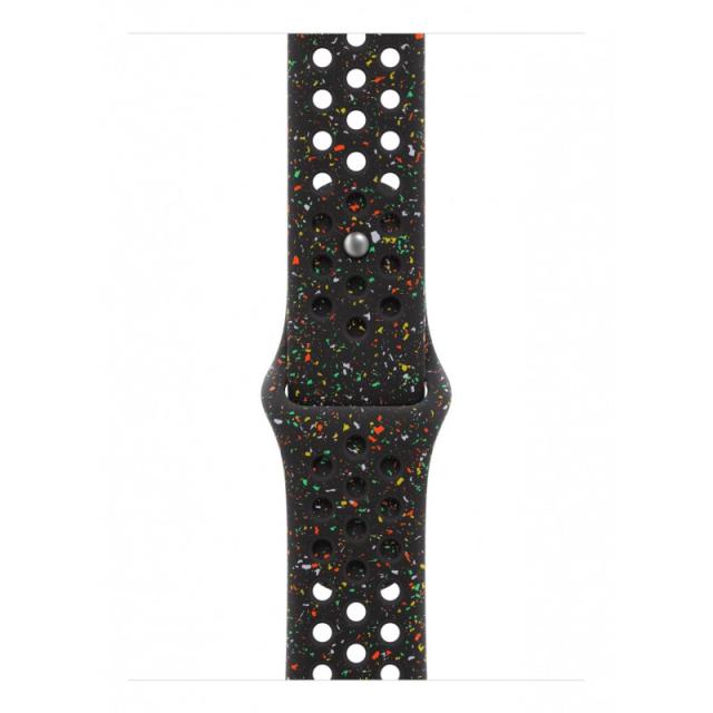 Apple - MGC34ZM/A Accesorios para dispositivos vestibles inteligentes Grupo de rock Negro Aluminio, Fluoroelastómero