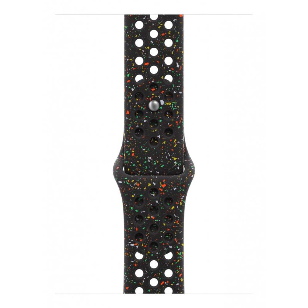 Apple - MGC34ZM/A Accesorios para dispositivos vestibles inteligentes Grupo de rock Negro Aluminio, Fluoroelastómero