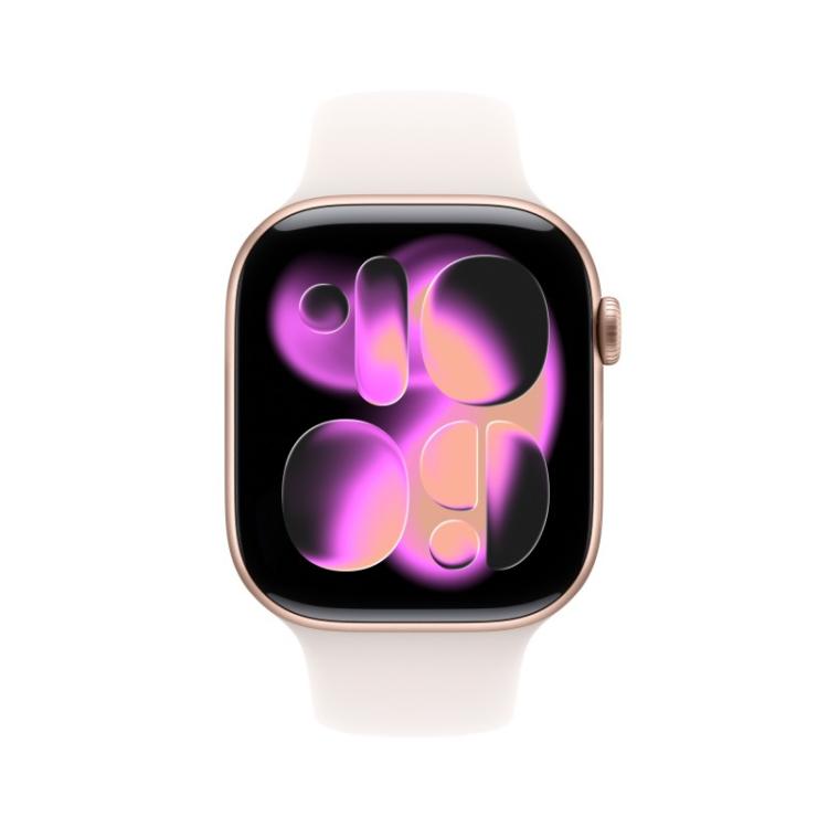 Apple - Watch Series 11 OLED 46 mm Digital 416 x 496 Pixeles Pantalla táctil 5G Oro rosa Wifi GPS (satélite) - MFCG4QL/A
