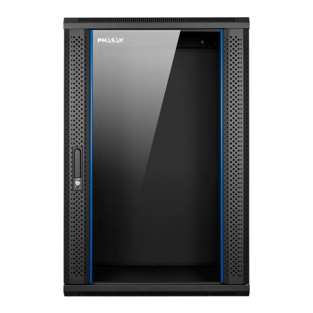 Phasak - PHO 2220D armario rack 20U Bastidor de pared Negro