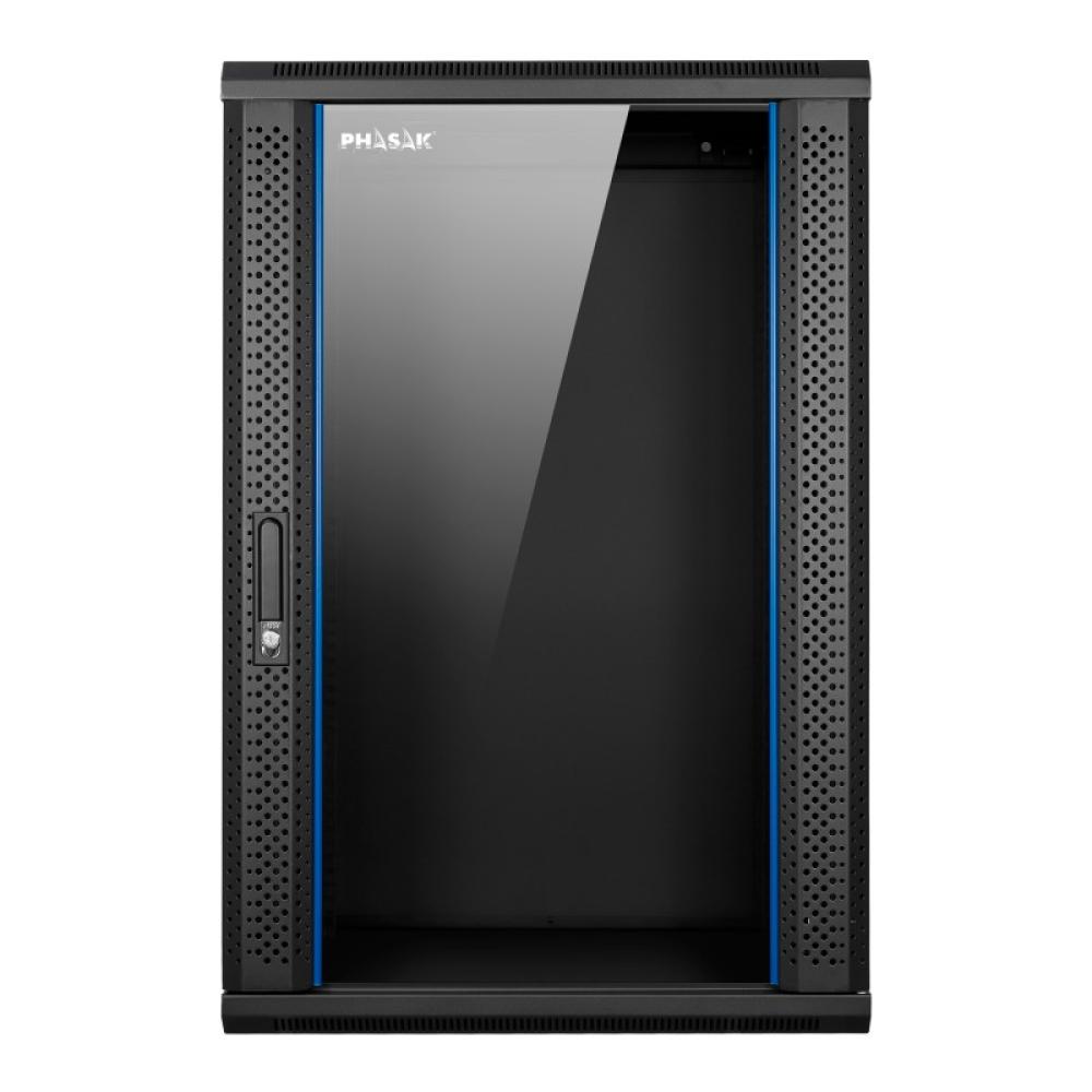 Phasak - PHO 2220D armario rack 20U Bastidor de pared Negro