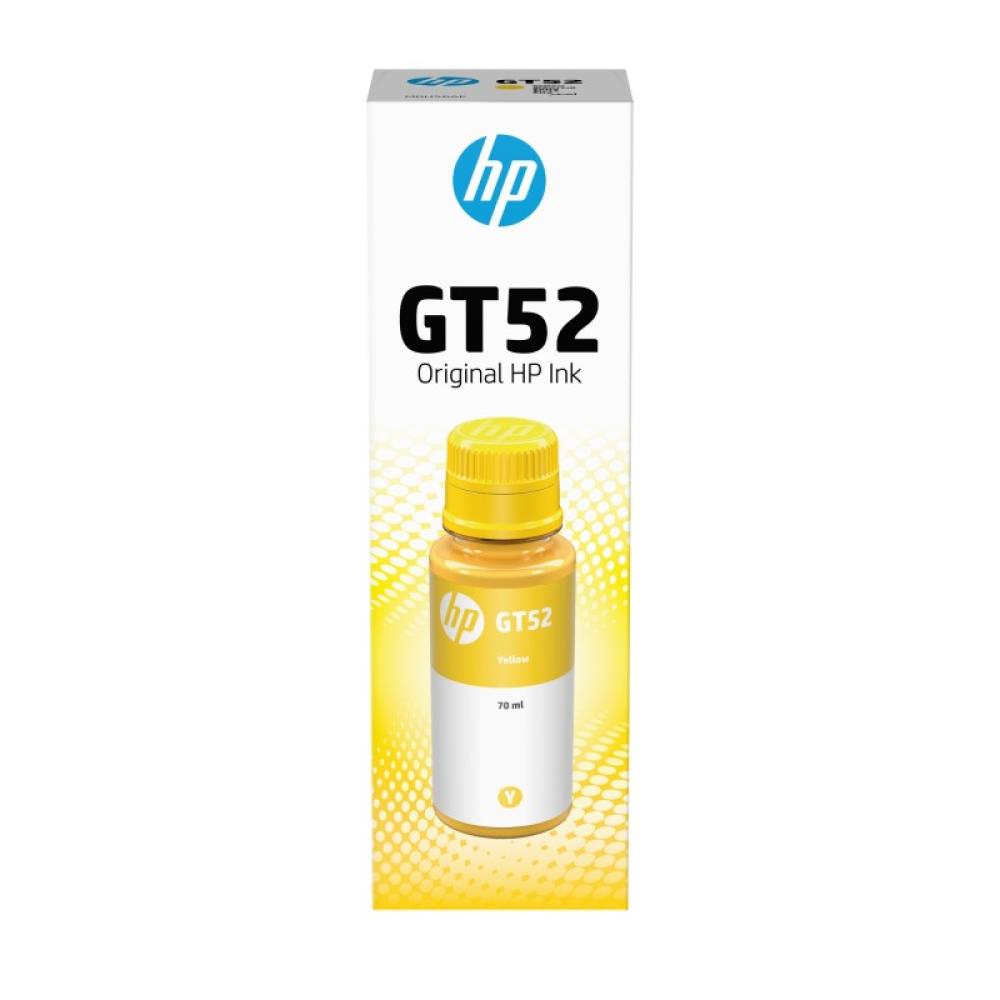 HP - Botella de Tinta Original GT52 amarilla