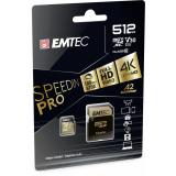 Emtec - ECMSDM512GXC10SP memoria flash 512 GB MicroSDXC UHS-I Clase 10
