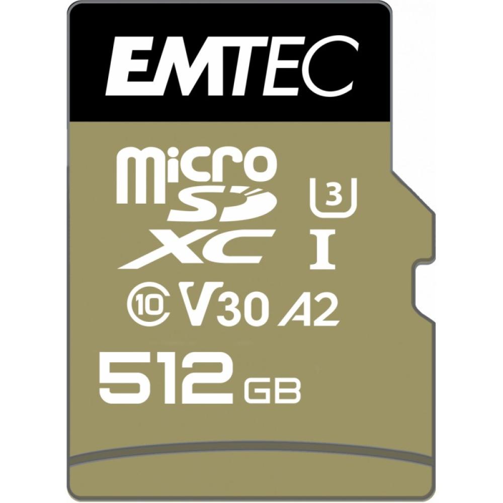 Emtec - ECMSDM512GXC10SP memoria flash 512 GB MicroSDXC UHS-I Clase 10