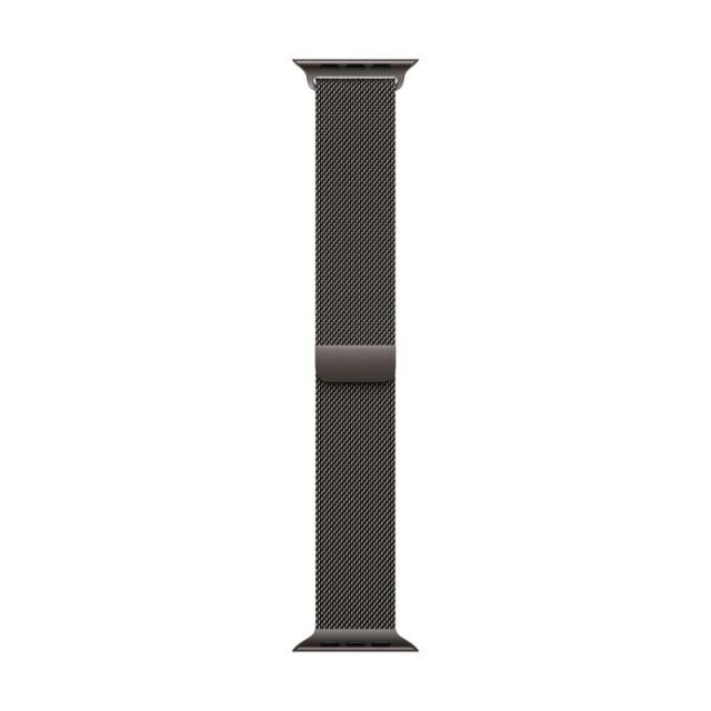 Apple - MGJ14ZM/A Accesorios para dispositivos vestibles inteligentes Grupo de rock Color pizarra Acero inoxidable