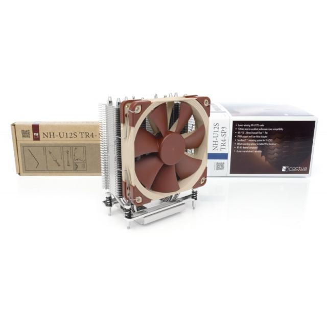 Noctua - NH-U12S TR4-SP3 sistema de refrigeración para ordenador Procesador Enfriador 12 cm Aluminio, Beige